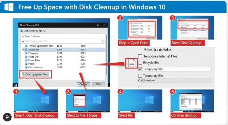 disk cleanup windows 10